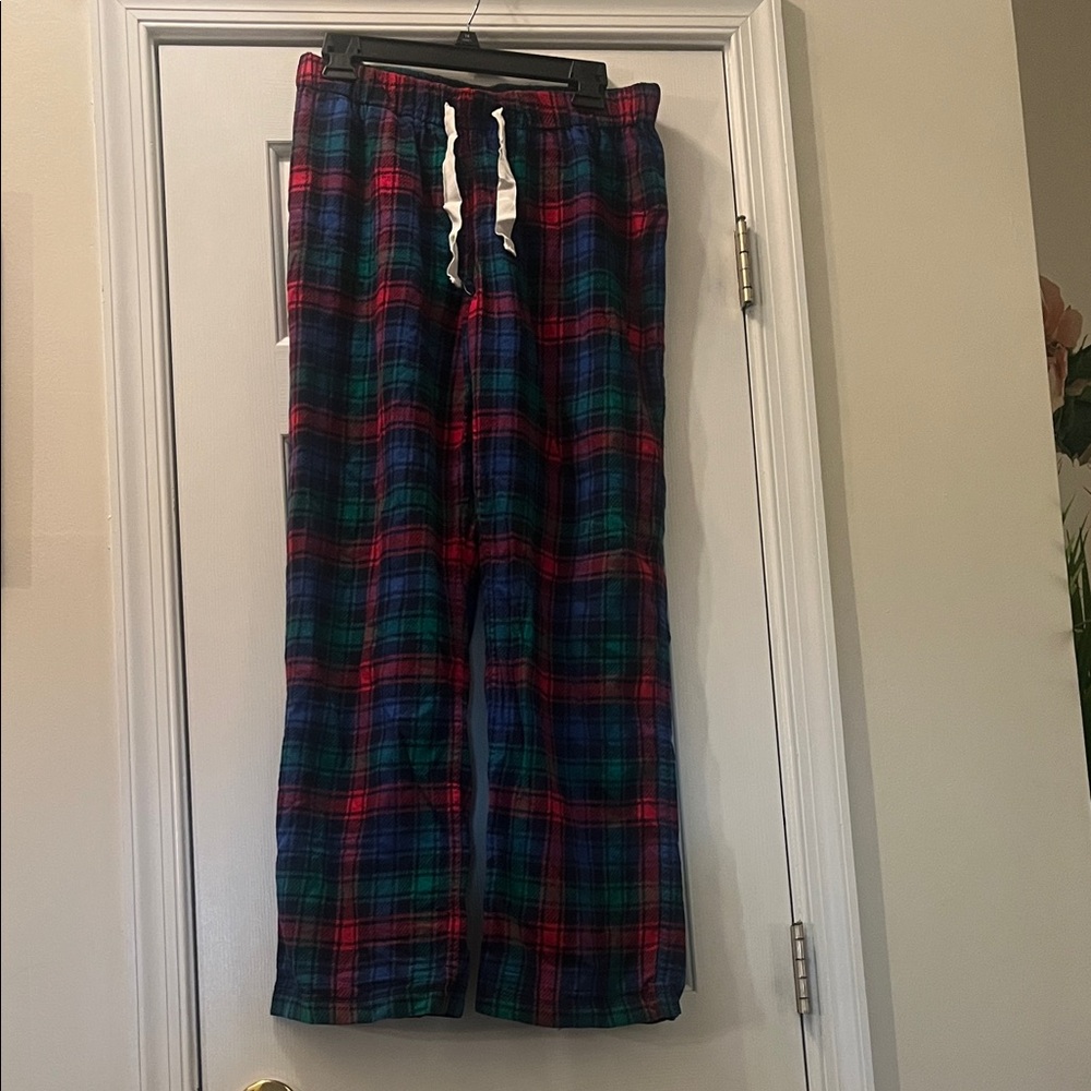 Lands' End Multicolor Plaid Pants Women’s Size small